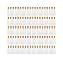 Kit 10 Mini Garrafas de Vidro 2.3ml Para Decoração e Lembrancinhas