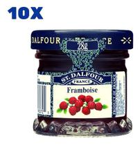 Kit 10 Mini Geleias Framboesa St Dalfour 28g - França Kit 10 Mini Geleias Framboesa St Dalfour 28g - França