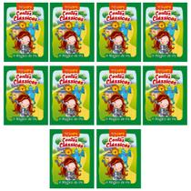 Kit 10 Mini Livros Conto classico Infantil - Magico de Oz