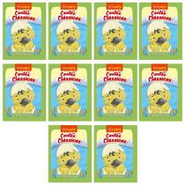 Kit 10 Mini Livros Conto Clássico Infantil - O Patinho Feio