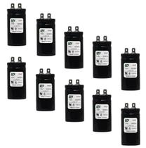 Kit 10 Mini Micro Capacitor Eletrolitico De Partida 324-389uF 110Vac EPX Kit 10 Mini Micro Capacitor Eletrolitico De Partida 324-389uF 110Vac EPX