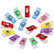 Kit 10 Mini Prendedores Clips Para Prender Tecidos Coloridos - Gimp