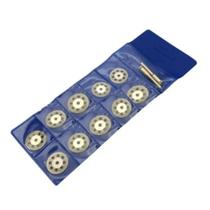 Kit 10 Mini Serra Discos Diamantados 22mm Retifica Dremel