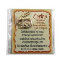 Kit 10 Mini Talismã Sorte Amuleto Bolsa ou Carteira 29 Modelos Cor:Coelho