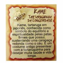 Kit 10 Mini Talismã Sorte Amuleto Bolsa ou Carteira 29 Modelos Cor:Kame Tartaruga