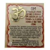 Kit 10 Mini Talismã Sorte Amuleto Bolsa ou Carteira 29 Modelos Cor:Om