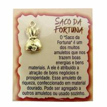 Kit 10 Mini Talismã Sorte Amuleto Bolsa ou Carteira 29 Modelos Cor:Saco da Fortuna