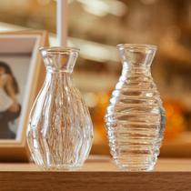 Kit 10 Mini Vaso de Vidro Sortido 11cm Transparente Lyor Decoração Casamento