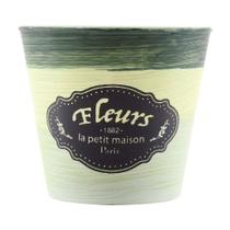 Kit 10 Mini Vasos De Planta Cachepot Estampados Decorados 11cm