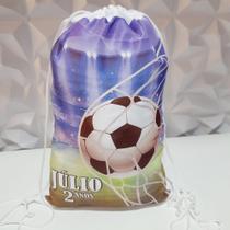 Kit 10 mochila saco Personalizada Futebol