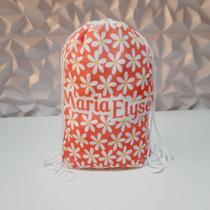 Kit 10 mochila saco Personalizada Margarida