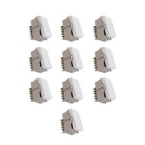 KIT 10 Módulo Interruptor Paralelo Tramontina 10A 250V LIZ KIT 10 Módulo Interruptor Paralelo Tramontina 10A 250V LIZ