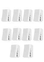 Kit 10 Modulo Interruptor Simples Branco Steck Stella 868010