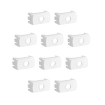 Kit 10 Modulo Saída Fio S3B76610 Branco Miluz 2 Pç Schneider