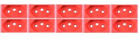 Kit 10 Modulo Tomada 20A Vermelho - Tramontina
