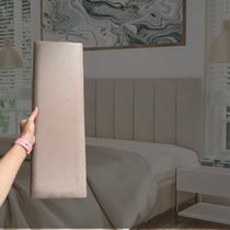 Kit 10 Módulos Estofados Cabeceira Cama Casal 20x60cm