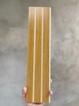 Kit 10 Módulos MDF painel 11cmx45cm Placa Adesiva Revestimento 3d Parede Ripado