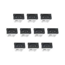 Kit 10 Modulos Tomada 10A S70202194 Grafite Orion Schneider