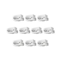 Kit 10 Módulos Tomada 20A S401110 Branco Lunare Up Schneider S401110