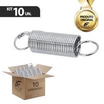 Kit 10 Molas Zincada Estica Fio Cerca Elétrica Argola Repuxo Kit 10 Molas Zincada Estica Fio Cerca Elétrica Argola Repuxo