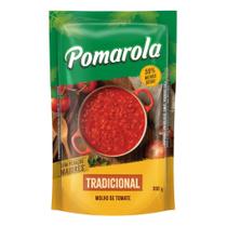 Kit 10 Molho de Tomate Pomarola Tradicional Sem Glúten 300g