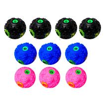 Kit 10 Mordedor Cão Pet PVC Depoisto P/ Ração 12cm Sortido