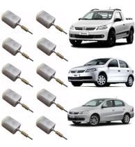 Kit 10 Motor 12v Fechadura Trava Elétrica VW Gol 2009 A 2018