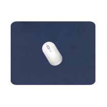 Kit 10 Mouse Pad 25X20Cm Couro Eco Impermeável ul Marinho