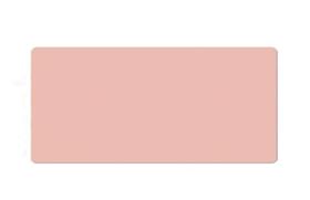 Kit 10 Mouse Pad Grande 100X48 Antiderrapante Rosa Claro