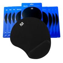 Kit 10 Mouse Pad Multilaser Grande Ergonômico Apoio Punho em Gel AC024 23cm x 19cm Kit 10 Mouse Pad Multilaser Grande Ergonômico Apoio Punho em Gel AC024 23cm x 19cm