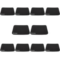 Kit 10 Mousepad Antiderrapante Tecido Borracha Atacado