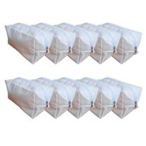 Kit 10 Necessaire Branca Nylon300 Ideal Sublimação