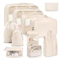 Kit 10 Necessaire Feminina Organizador De Malas Para Viagem - Genérico