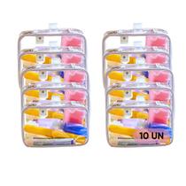 Kit 10 Necessaires Perfumes Óculos Escuros Maquiagem Acessórios Praia Protetor Solar Celular Higiene pessoal Kit 10 Necessaires Perfumes Óculos Escuros Maquiagem Acessórios Praia Protetor Solar Celular Higiene pessoal