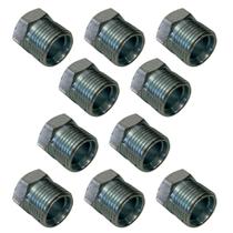 Kit 10 Niples De Aço Para Conexão 10mm O'ring Rosca 7/8