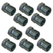 Kit 10 Niples De Aço Para Conexão 8mm O'ring Rosca 3/4 Kit 10 Niples De Aço Para Conexão 8mm O'ring Rosca 3/4