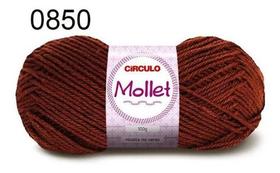 Kit 10 Novelos Lã Mollet 100g Círculo - Escolha Suas Cores