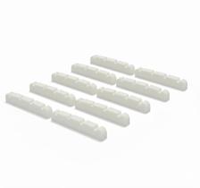 kit 10 nut pestana grafite para baixo 4c branca 43mm dolphin