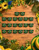 Kit 10 Óculos Brasil Torcida Copa 2026 Bandeira Seleção Futebol Festa Kit 10 Óculos Brasil Torcida Copa 2026 Bandeira Seleção Futebol Festa