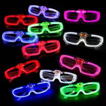 Kit 10 Óculos Led Neon Festa Balada Cosplay Rave Carnaval Fantasia