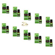 Kit 10 Óleos Essenciais Manjericão 100% Puro 10ml - Chamed