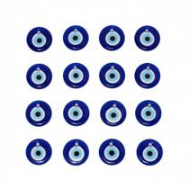 Kit 10 Olho Grego 8mm Miçanga Protetora para Pulseiras, Brincos e Colares DIY Kit 10 Olho Grego 8mm Miçanga Protetora para Pulseiras, Brincos e Colares DIY