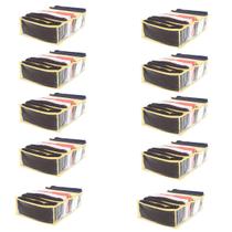 Kit 10 Organizadora De Gaveta Colmeia Transparente Amarelo Kit 10 Organizadora De Gaveta Colmeia Transparente Amarelo