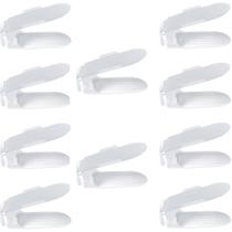 Kit 10 Organizadores Sapatos Reforçado Regulagem