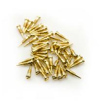 Kit 10 OU 05 Cento Parafuso Guia 1,2 OU 1,4 Relógio Óculos Conserto perna armação oculos ótica haste reposição otica acessório óptico atacado dourado