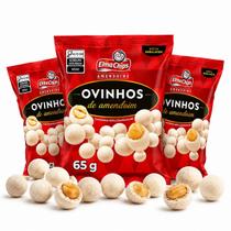 kit 10 Ovinhos De Amendoim 65g Elma Chips pacote pequeno kit 10 Ovinhos De Amendoim 65g Elma Chips pacote pequeno