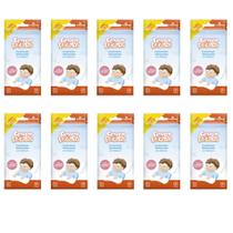 Kit 10 Pacotes C/ 20 Compressas Para Bebe Infantil Refrescante - Babydeas