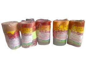 Kit 10 Pacotes com 12 rolos Colorido Serpentina Carnaval Festa Folia Para Bloco