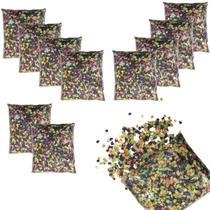 Kit 10 Pacotes Confete Carnaval Diversão