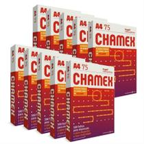Kit 10 Pacotes De 500 Folhas De Papel Sulfite A4 Chamex Kit 10 Pacotes De 500 Folhas De Papel Sulfite A4 Chamex
